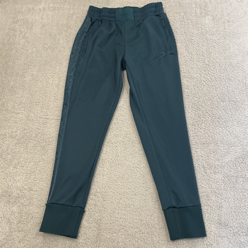 BOXRAW Loma Whitaker Jogger Mens M Green Zip Pockets Track Drawstring Sweatpants